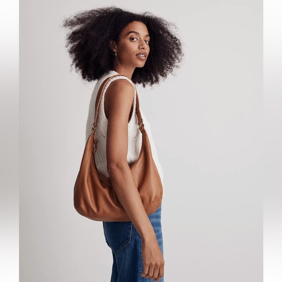 MADEWELL THE PIAZZA SLOUCH SHOULDER BAG TIMBER BEAM - Picture 3 of 5